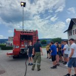 Besuch der Mittelschule im FW-Haus am 29.06.2022